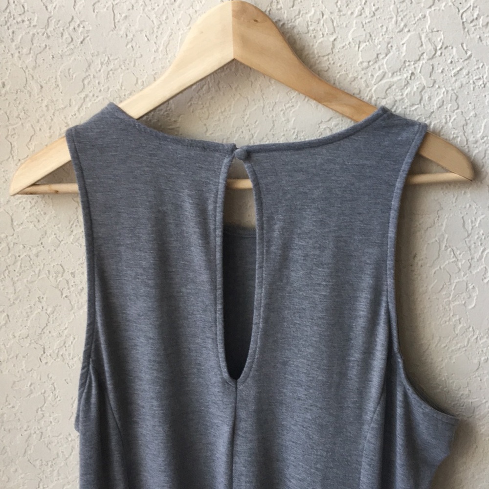 Torrid Grey Jersey Handkerchief Trapeze Dress - Picture 4 of 5